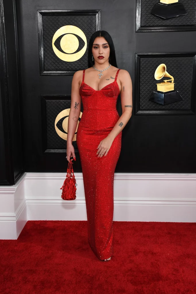 Lourdes Leon's Grammys Dress Evokes A Classic Look Worn By Her Mum