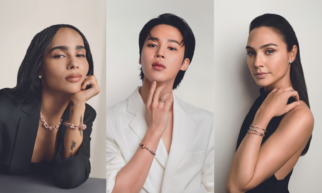 Tiffany & Co's "This Is Tiffany" Campaign Stars Zoë Kravitz, BTS' Jimin, Gal Gadot