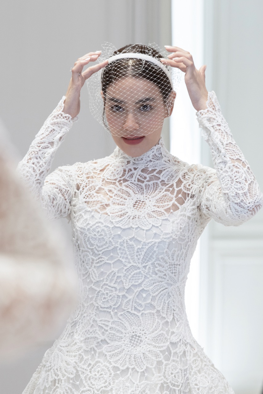 Thai Star Kimberly Anne Woltemas' Handmade Dior Bridal Gown Took