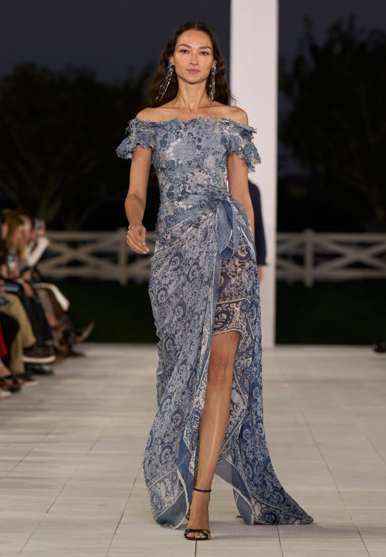 Ralph Lauren SS25: Gatsby Glamour Meets Breezy Beach Dressing