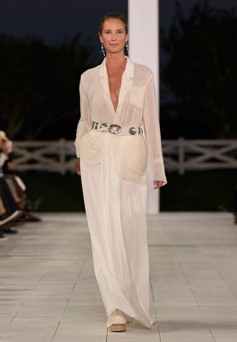 Ralph Lauren SS25: Gatsby Glamour Meets Breezy Beach Dressing