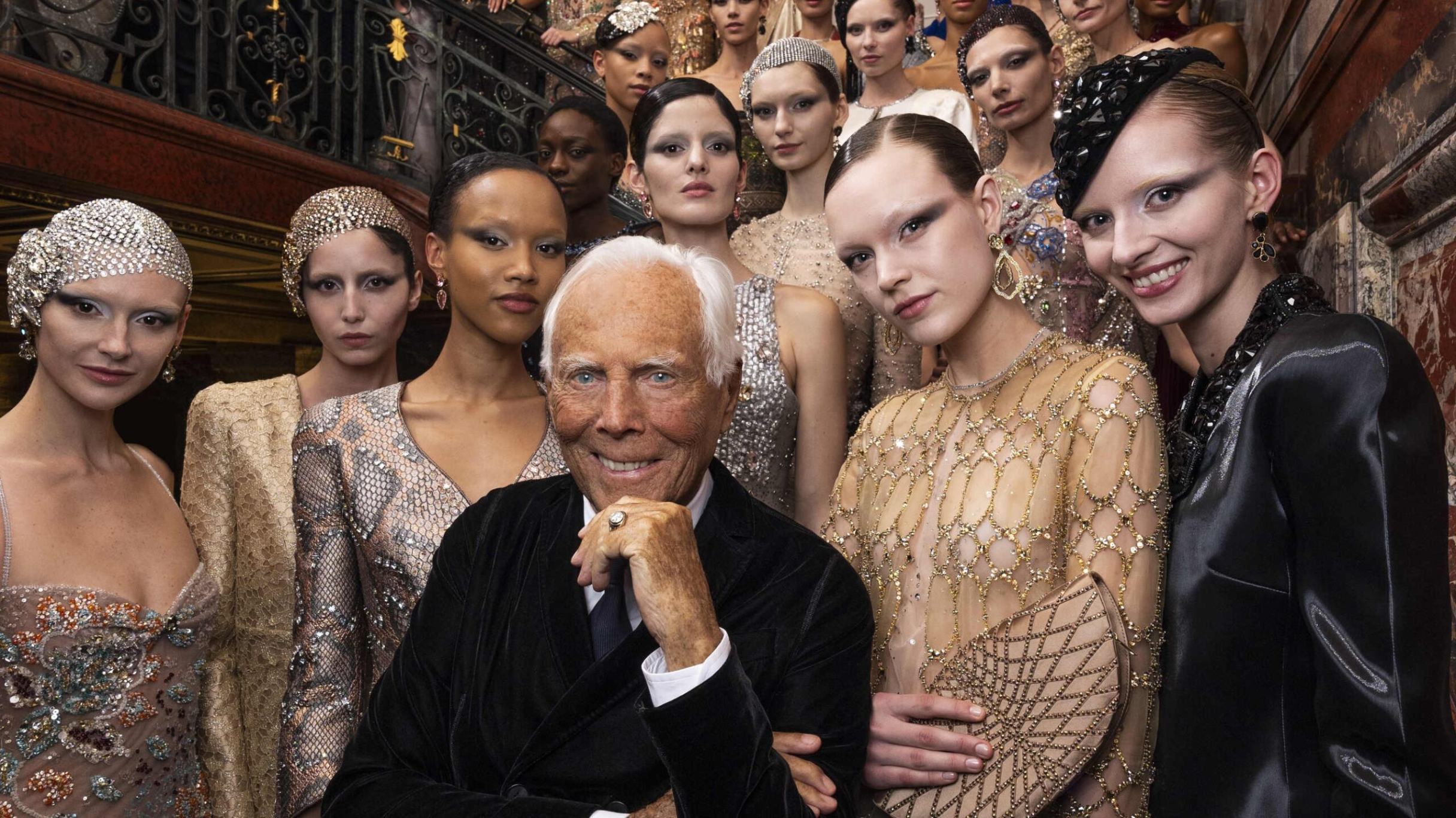 Inside Giorgio Armani Privé's Shimmering 20th Anniversary Show