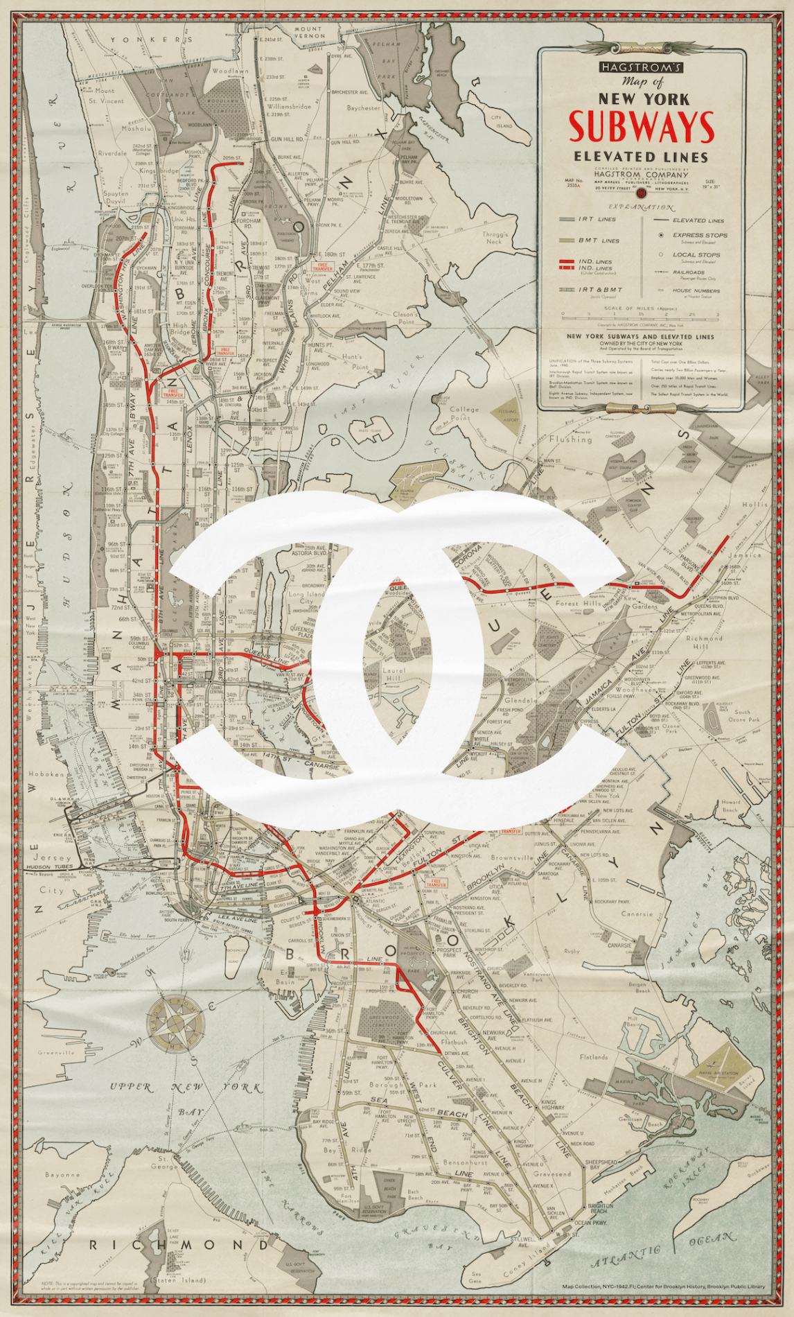 The teaser for the Chanel Métiers D’Art 2026 fashion show, which will take place in New York (Photo: Chanel)