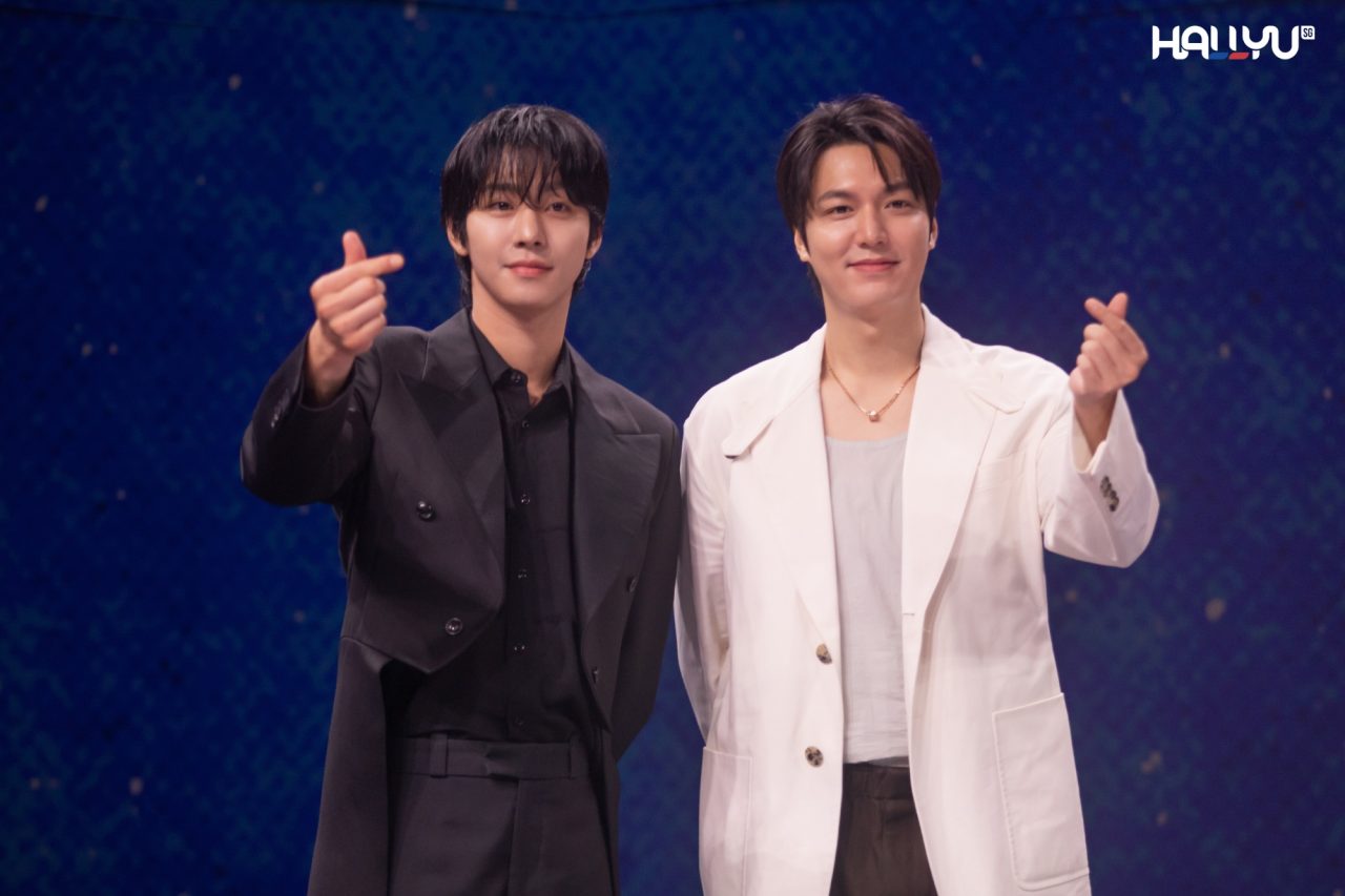 Ahn Hyo-seop and Lee Min-ho were in Singapore to discuss their epic upcoming movie, 'Omniscient Reader: The Prophecy', also starring Jisoo.