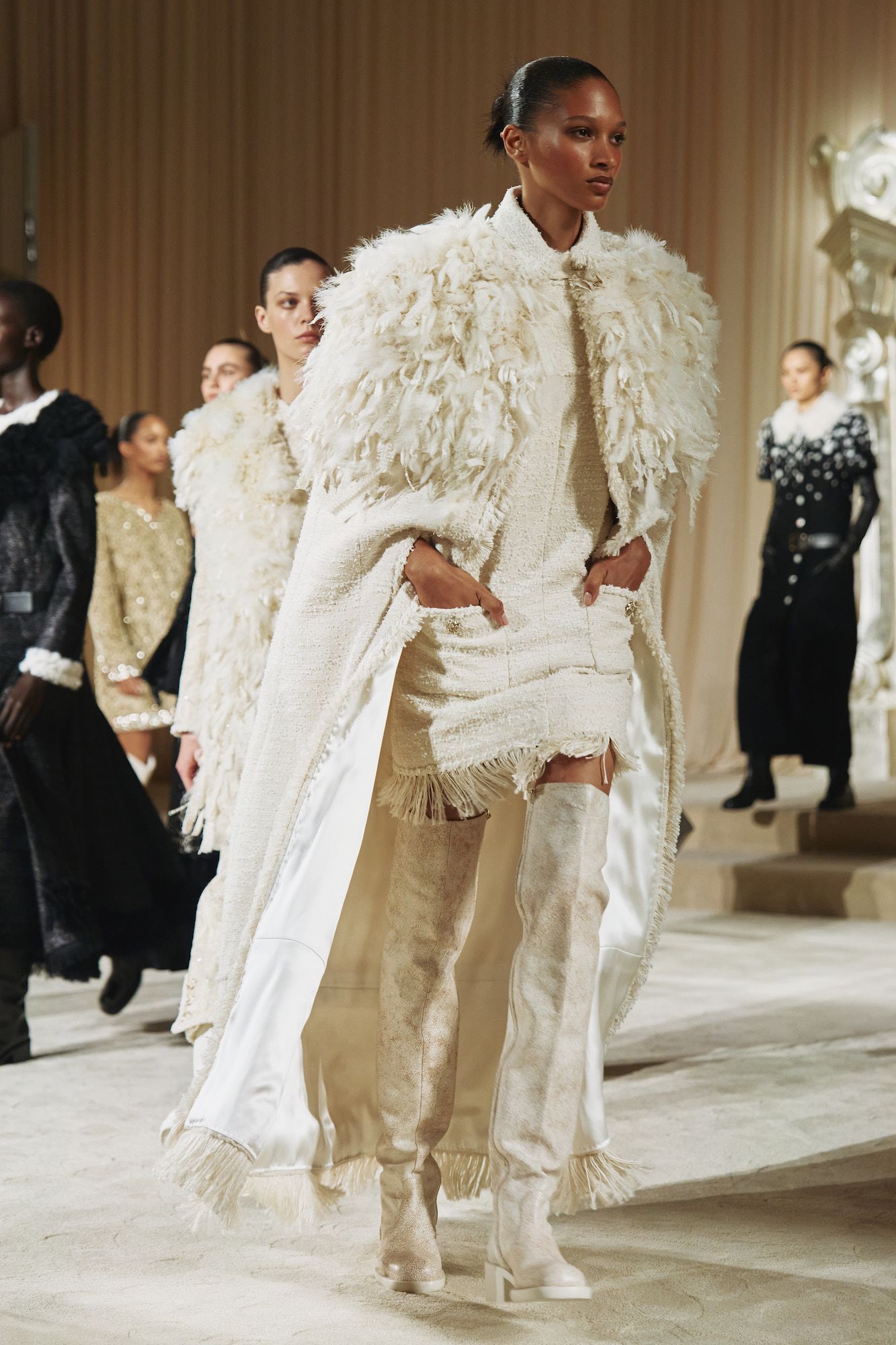 Chanel Fall/Winter 2025 haute couture runway looks at Paris Fashion Week