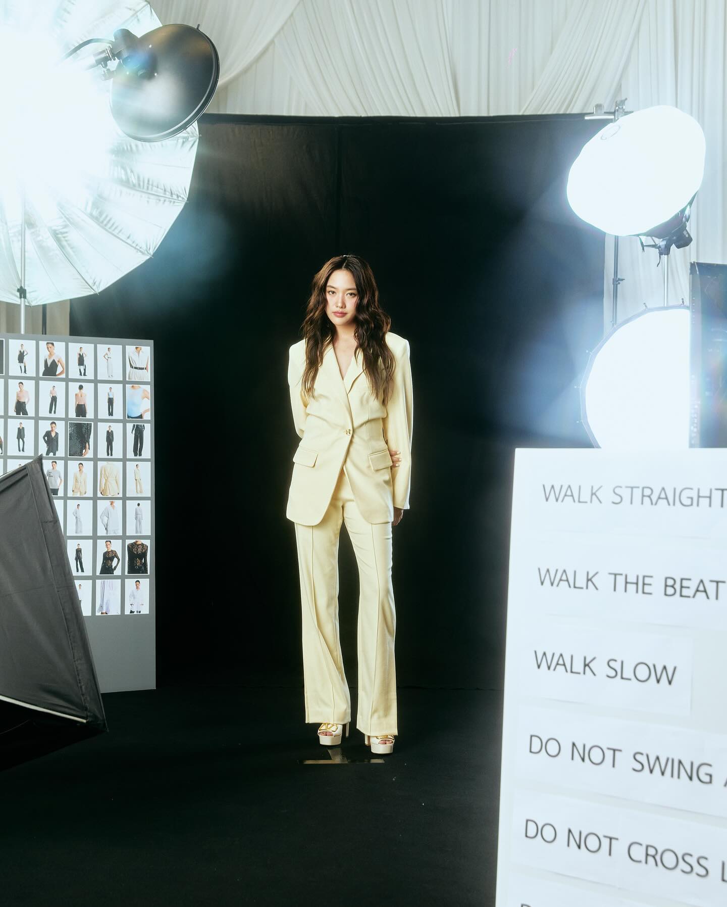 GRAZIA Girl Freen Sarocha sure knows how to wear a suit (Photo: Instagram / srchafreen)