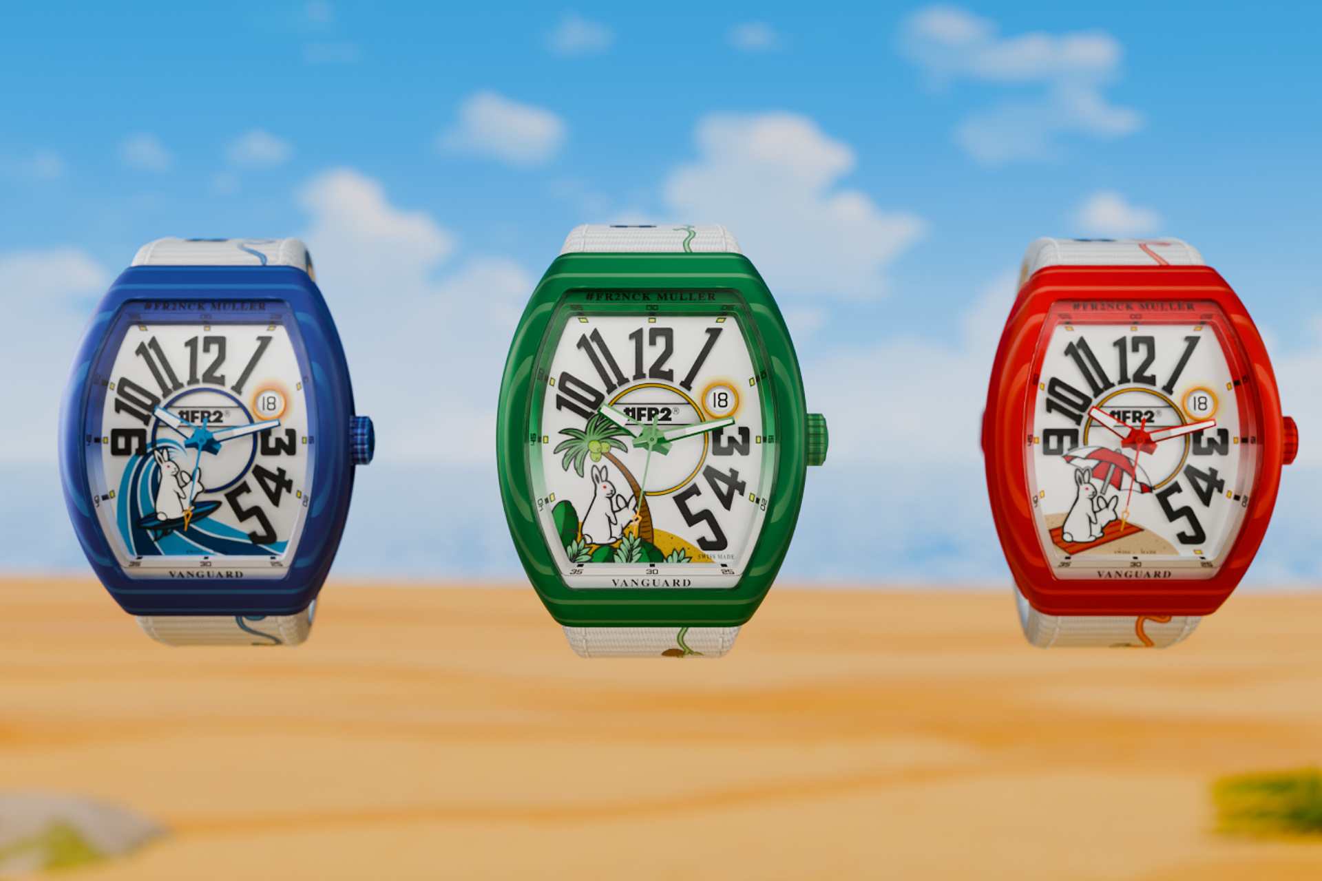 From ice-blue dials to streetwear-inspired straps, here are the best summer timepieces from Tudor, Swatch, Breitling, and more.