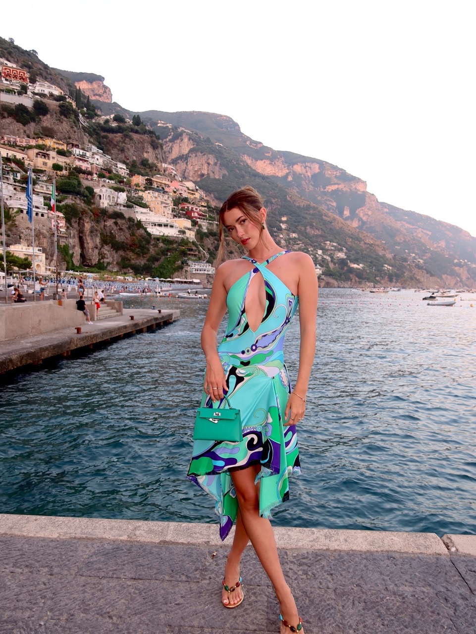 Take it from Hailey Bieber, who embodies Pucci Girl Summer in a lemon-yellow set for the Rhode Mallorca pop-up.