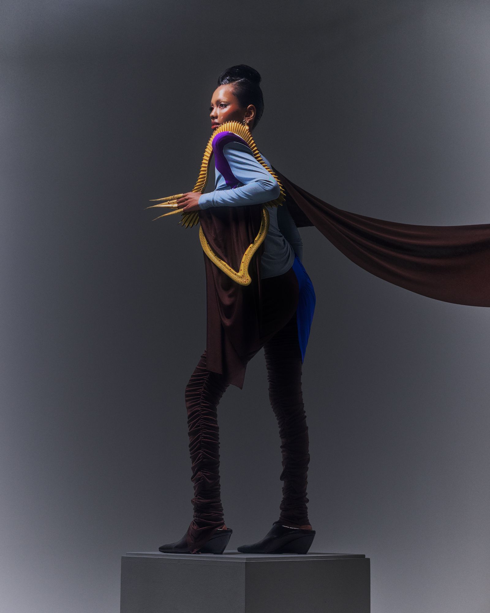 A look from Eka, the graduate collection of Putri Adif (Photo: Lasalle College of the Arts)