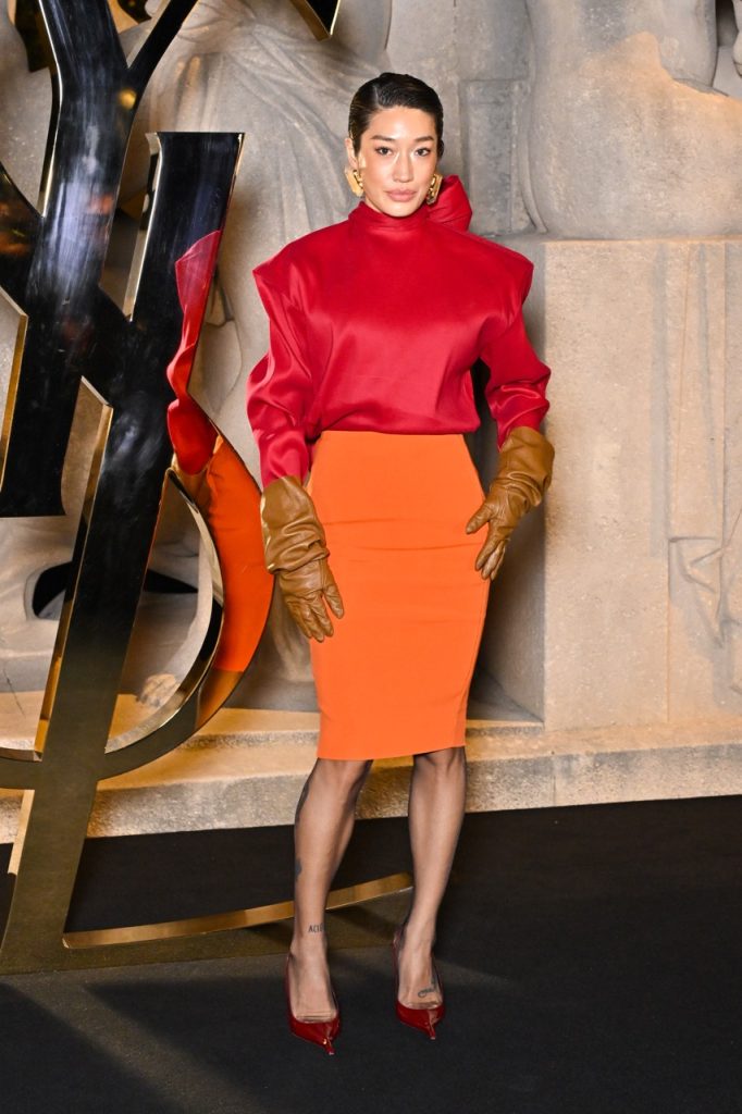 asian celebrities paris fashion week ss26