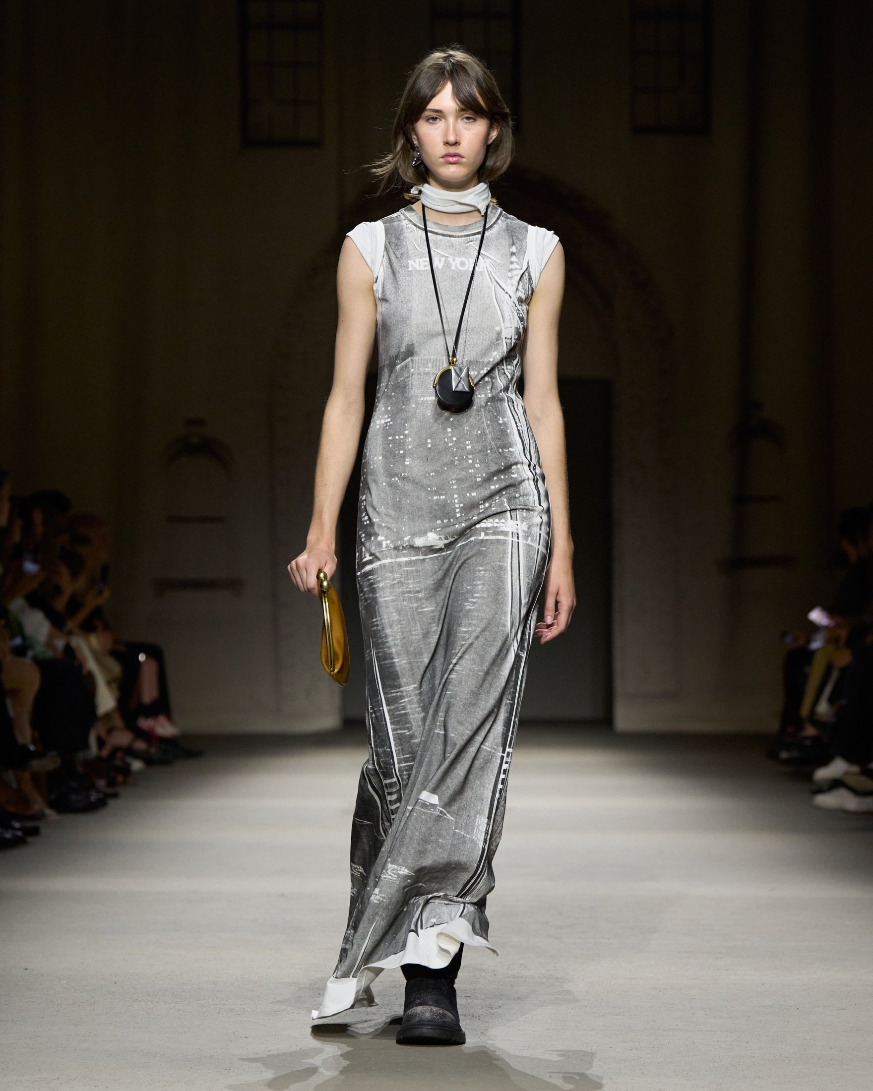 NYFW: From sun-faded leathers to spangled organza, the Spring 2026 runway collection from Coach reflects the city’s resilience and romance