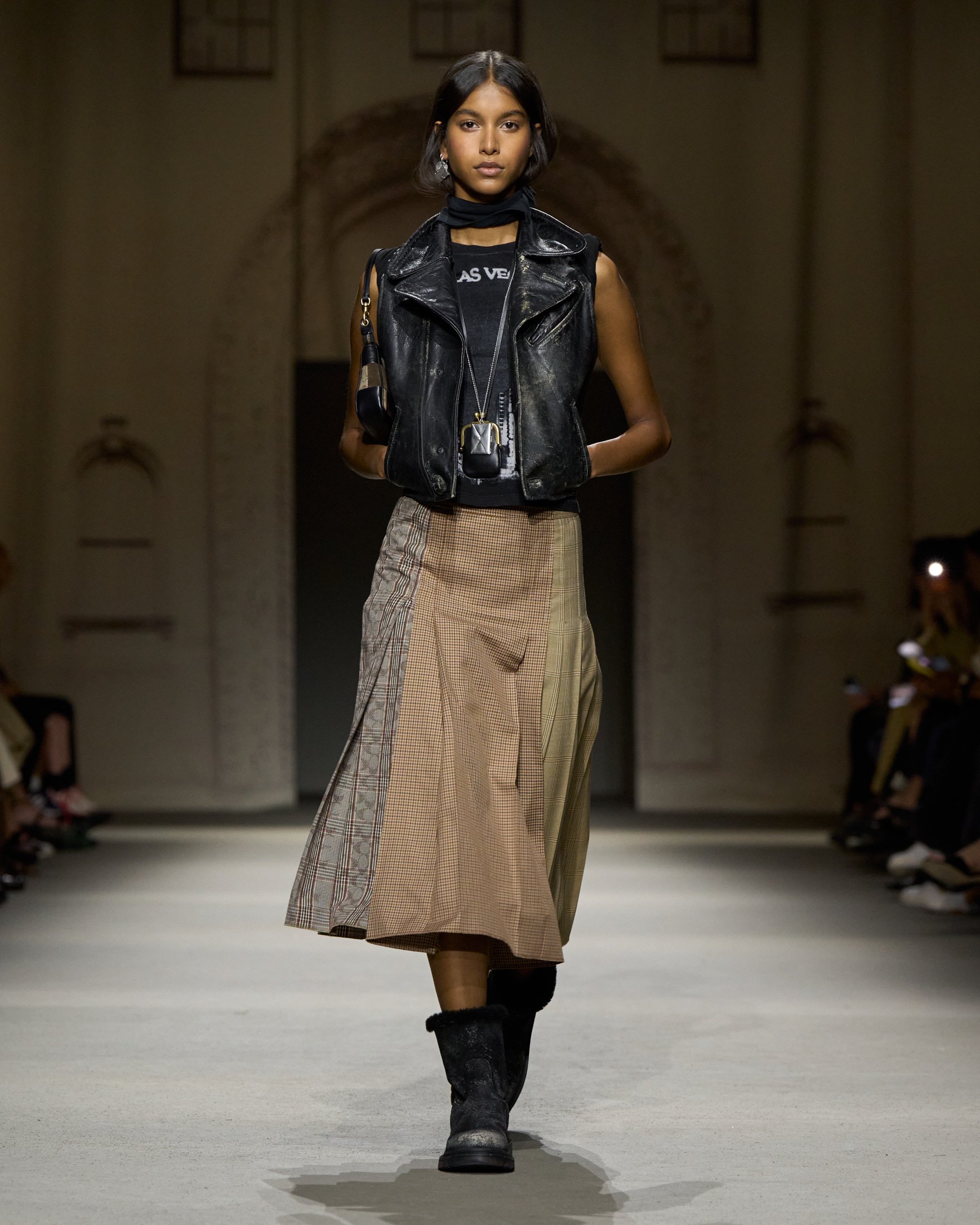 NYFW: From sun-faded leathers to spangled organza, the Spring 2026 runway collection from Coach reflects the city’s resilience and romance