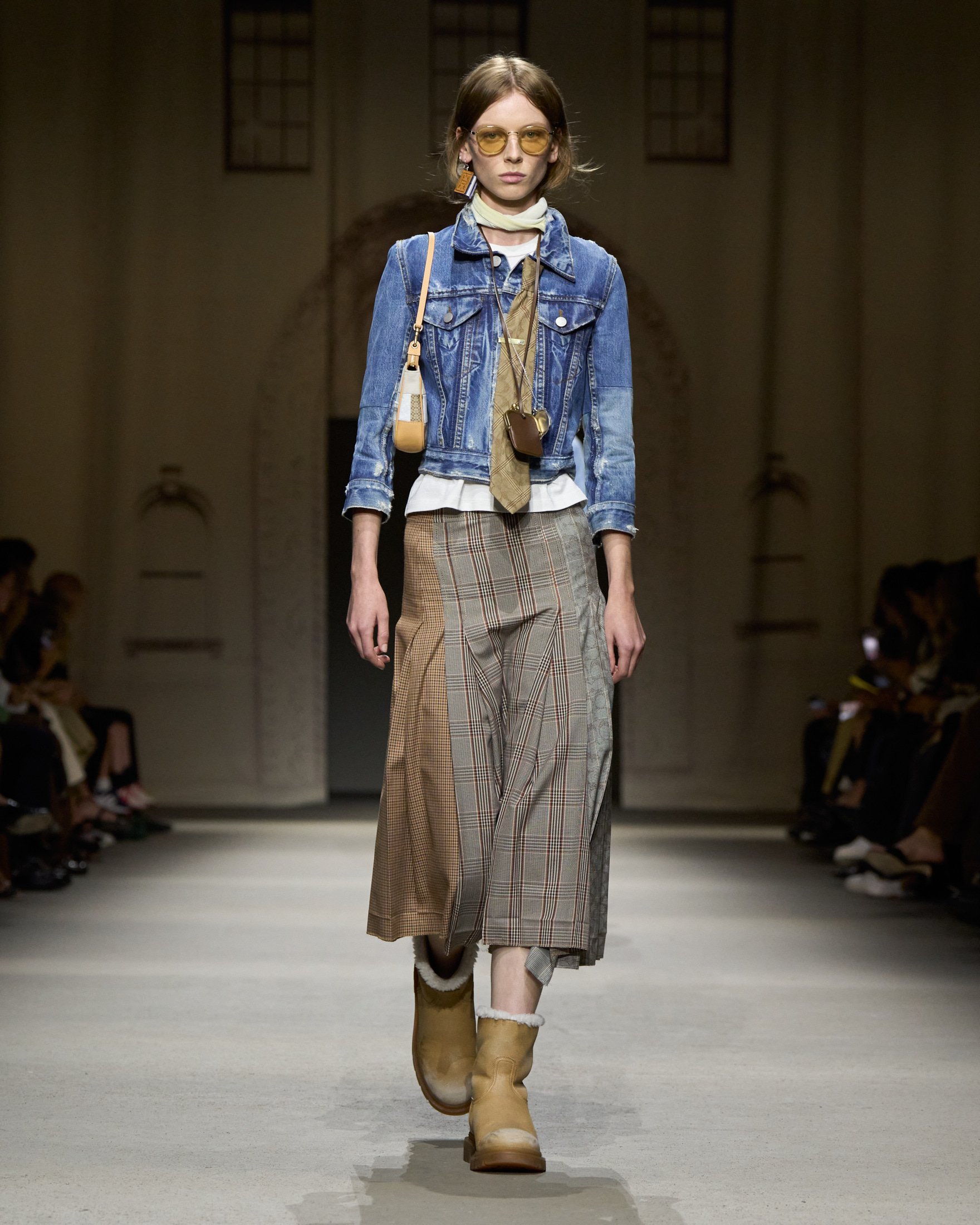 NYFW: From sun-faded leathers to spangled organza, the Spring 2026 runway collection from Coach reflects the city’s resilience and romance