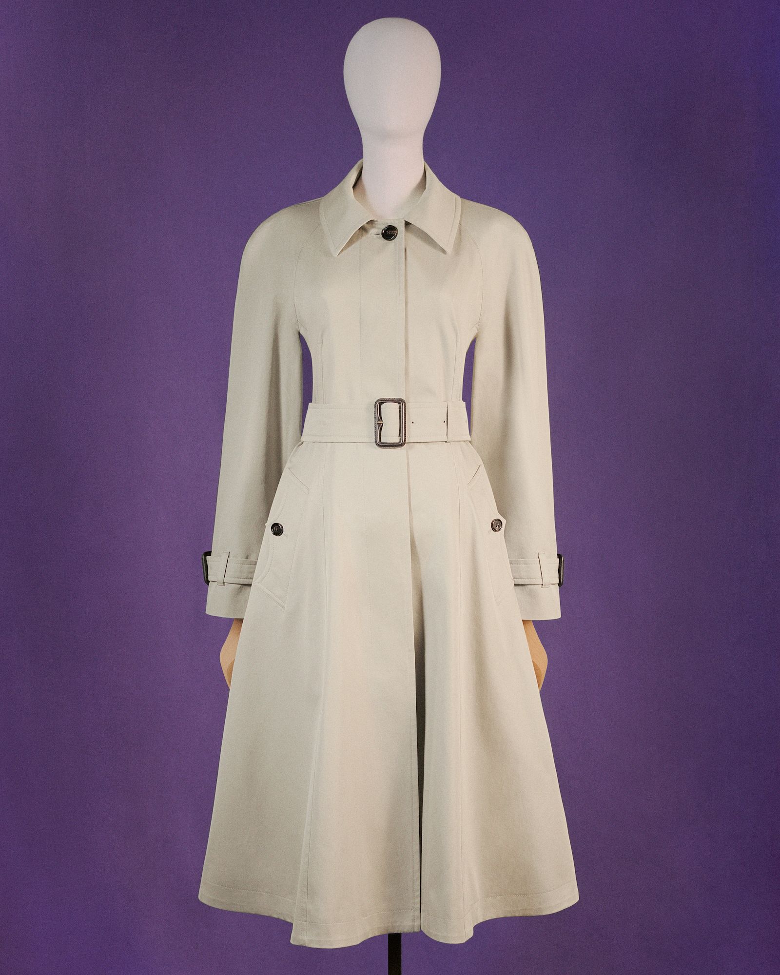 Burberry Gives Its Iconic Trench Coat A Stylish Flare