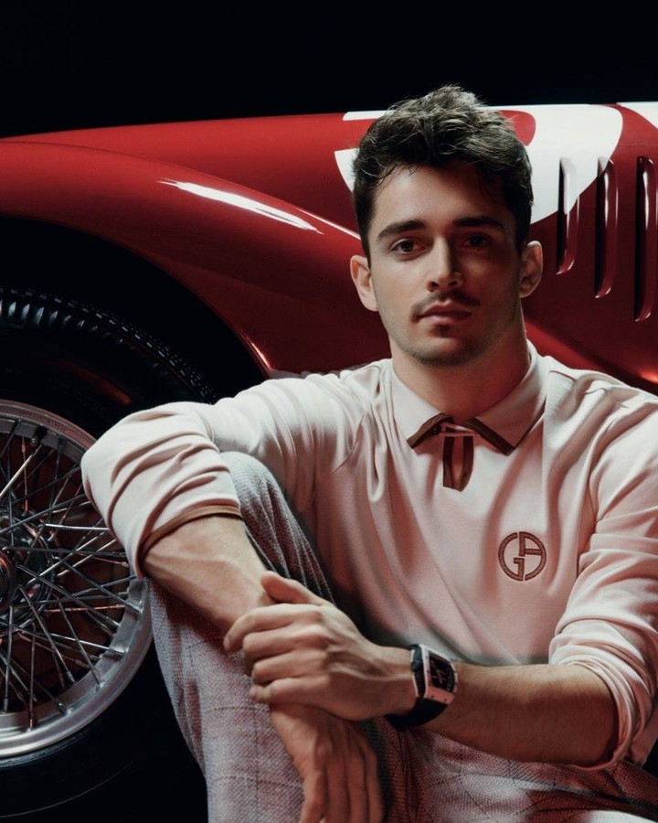 f1 formula 1 fashion charles leclerc armani ferrari