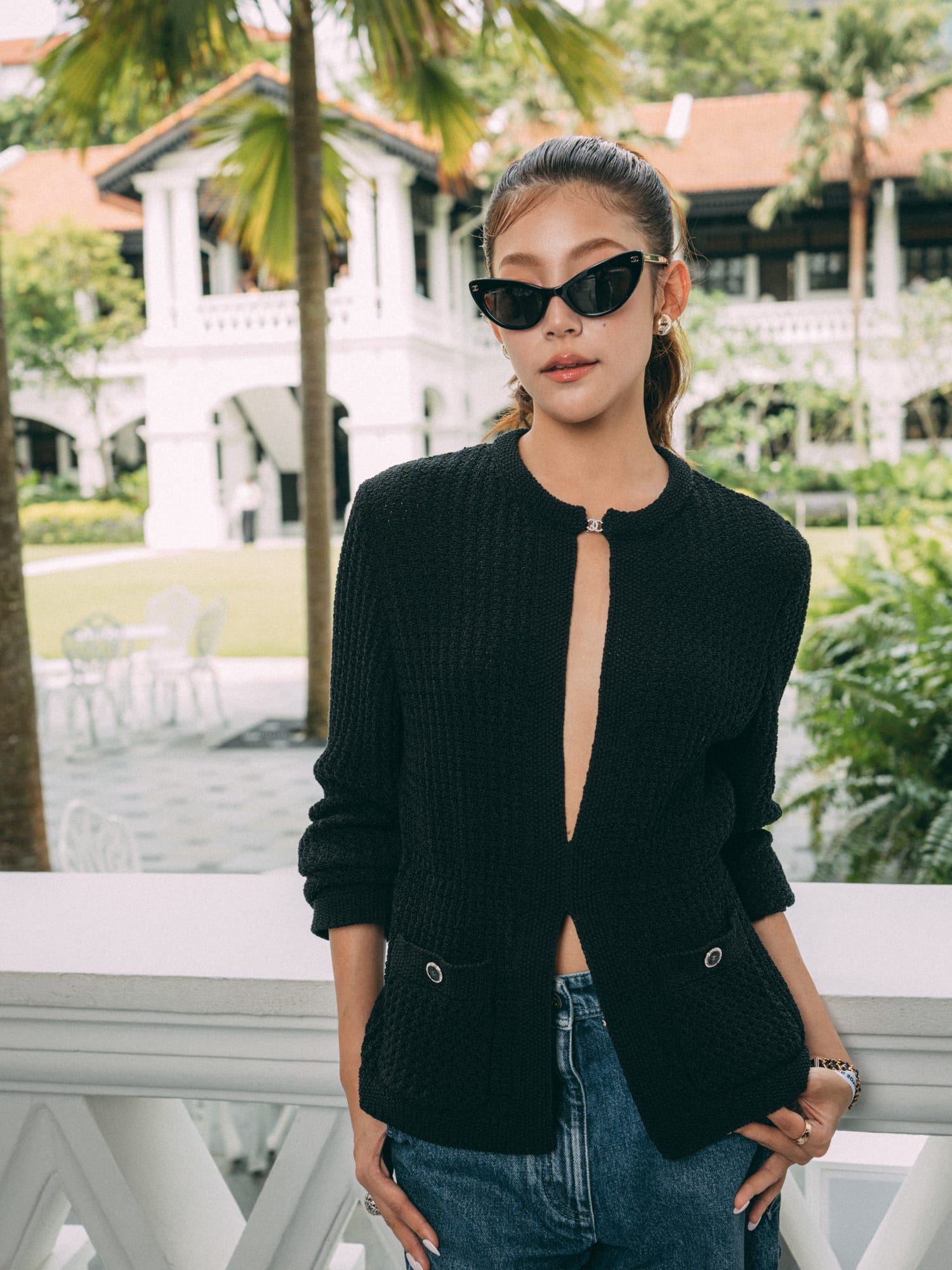 From Becky Armstrong to Raye and Tilda Swinton, a dazzling slate of celebrities turned up for the Chanel Cruise 2025/2026 show in Singapore.