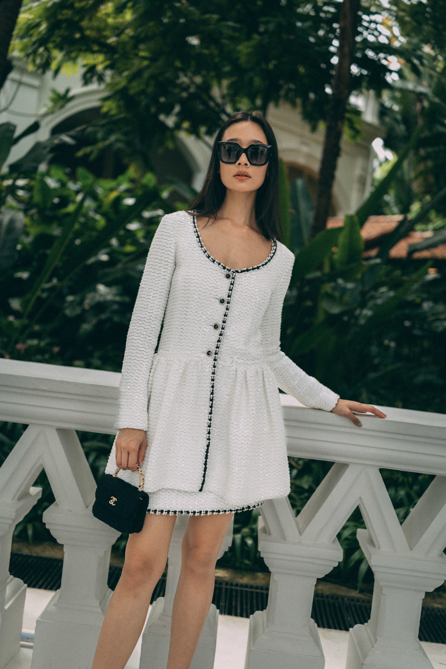 From Becky Armstrong to Raye and Tilda Swinton, a dazzling slate of celebrities turned up for the Chanel Cruise 2025/2026 show in Singapore.